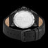 POLICE BARWARA MEN'S BLACK LEATHER WATCH - BACK VIEW