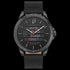 POLICE BARWARA MEN'S BLACK LEATHER WATCH