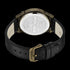 POLICE JET MEN'S GOLD BLACK SKULL DIAL WATCH - BACK VIEW