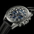 POLICE MALAWI MEN'S BLUE DIAL WATCH - SIDE VIEW
