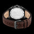 POLICE NAYARA MEN'S WHITE DIAL BROWN LEATHER WATCH