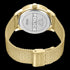 POLICE RAHO MEN'S GOLD WATCH - BACK VIEW