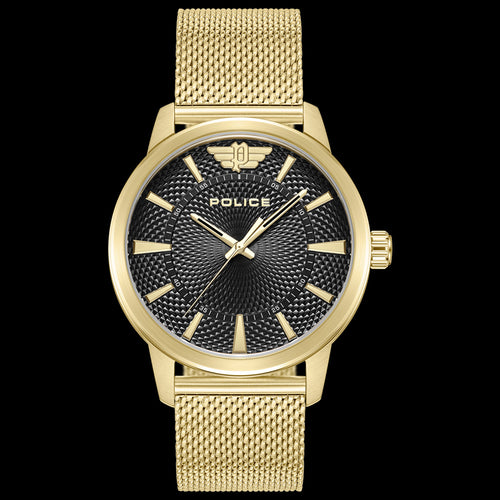 POLICE RAHO MEN'S GOLD WATCH