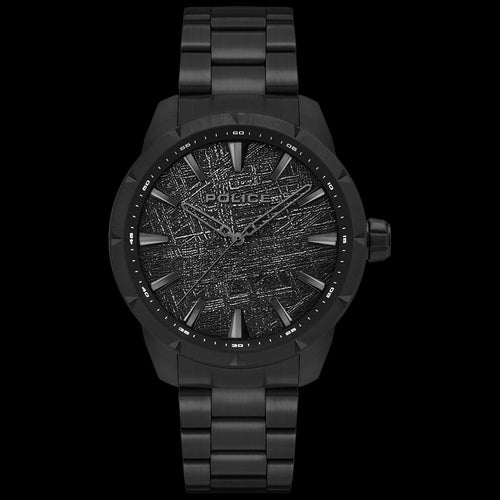 POLICE PENDRY MEN'S ALL BLACK WATCH