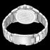 POLICE AVONDALE MEN'S SILVER WATCH - BACK VIEW