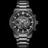 POLICE GREENLANE MEN'S ALL BLACK WATCH