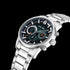 POLICE GREENLANE MEN'S BLUE DIAL WATCH - ANGLE VIEW