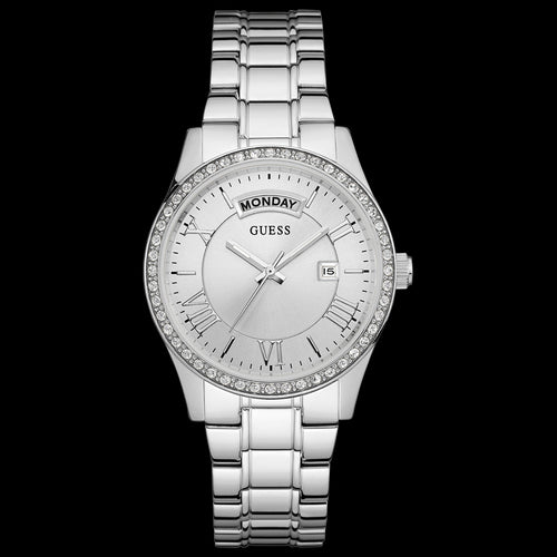 GUESS COSMOPOLITAN SILVER LADIES DRESS WATCH