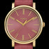 TIMEX ORIGINALS RED DIAL NYLON STRAP WATCH - DIAL CLOSE-UP