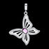 KAGI PURPLE BUTTERFLY WINGS OF LOVE SMALL PENDANT