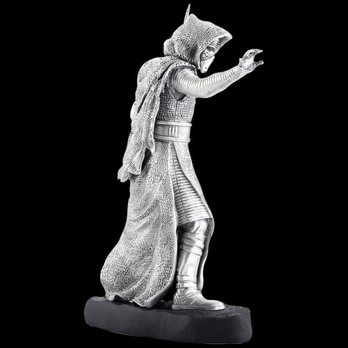STAR WARS ROYAL SELANGOR KYLO REN LIMITED EDITION PEWTER FIGURINE - SIDE VIEW