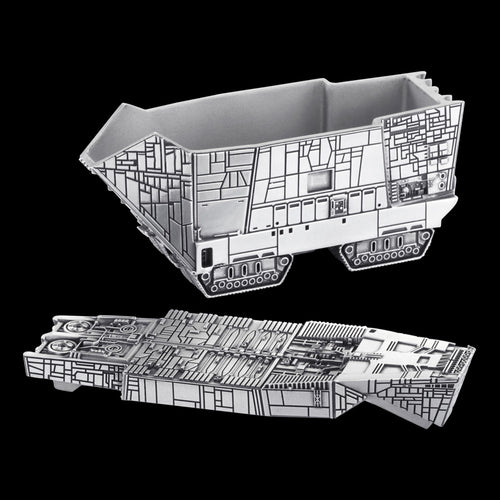 STAR WARS ROYAL SELANGOR SANDCRAWLER TRINKET BOX - OPEN VIEW