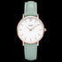 CLUSE MINUIT ROSE GOLD WHITE/PASTEL MINT WATCH