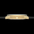 HYPERGRAND 01 GOLD WHITE CLASSIC BLACK LEATHER WATCH - SIDE VIEW