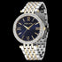 POLICE LADIES DAZZLE BLUE DIAL TWO TONE WATCH