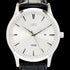 JAG MEN’S DAN WHITE DIAL BLACK LEATHER WATCH - DIAL CLOSE-UP