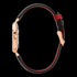 DOXIE FRANKIE ROSE GOLD BLACK 34MM WATCH - SIDE VIEW
