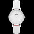 DOXIE WINSTON SILVER WHITE 34MM WATCH