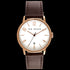 TED BAKER DANIEL ROSE GOLD WHITE DIAL BROWN LEATHER WATCH