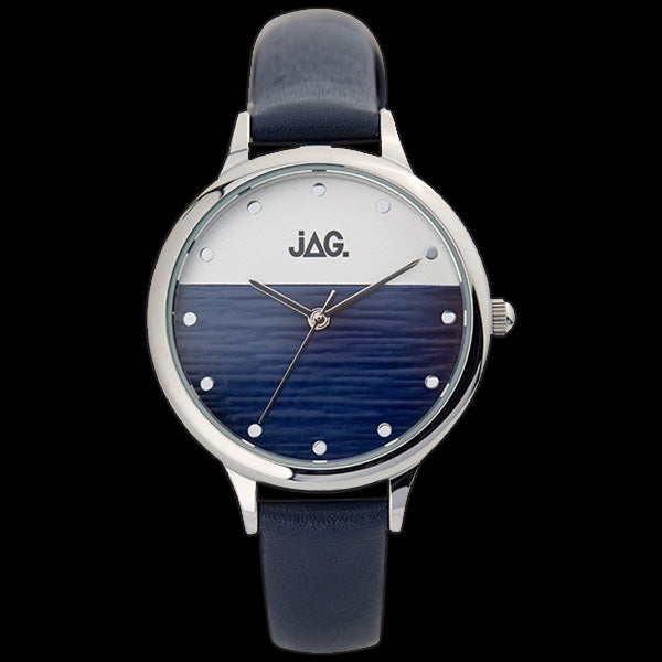 JAG LADIES GRACE BLUE LEATHER WATCH