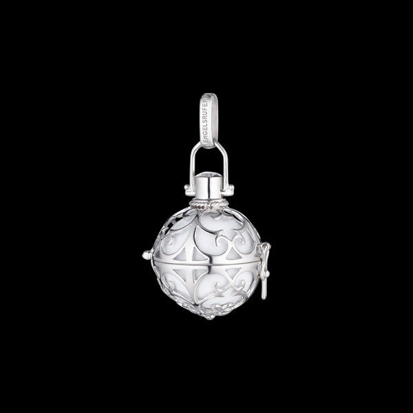 ENGELSRUFER SILVER WHITE SMALL SOUNDBALL PENDANT