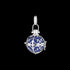 ENGELSRUFER SILVER BLUE SMALL SOUNDBALL PENDANT