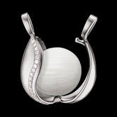 Engelsrufer Heaven's Tear Rose Stardust Sound Ball Pendant