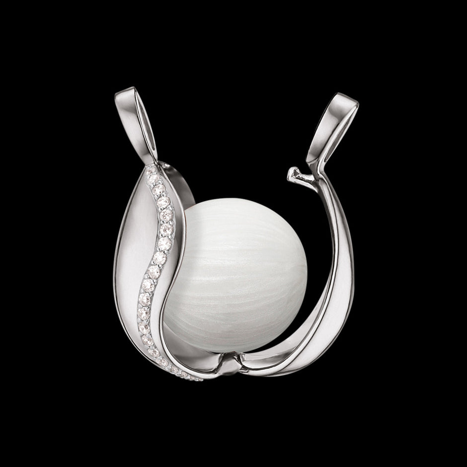 Engelsrufer Heaven's Tear Rose Stardust Sound Ball Pendant main image 1