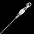 ENGELSRUFER 1MM SILVER BEAD CHAIN NECKLACE
