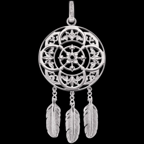 DREAMCATCHER LARGE PENDANT SILVER | ENGELSRUFER AUSTRALIA