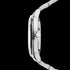 SEKONDA MEN'S BLACK DIAL SILVER DAY DATE WATCH - SIDE VIEW