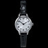 SEKONDA LADIES PETITE SILVER DIAL NUMBERS LEATHER WATCH