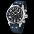TW STEEL VOLANTE 48MM DUAL TIME BLUE STRAP WATCH VS38 - TILT VIEW