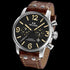 TW STEEL MAVERICK 48MM CHRONO BROWN LEATHER WATCH MS4 - TILT VIEW