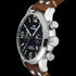 TW STEEL MAVERICK 48MM CHRONO BROWN LEATHER WATCH MS14 - SIDE VIEW