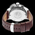 TW STEEL CEO ADESSO 45MM BLACK DIAL CHRONO BROWN LEATHER WATCH CE7005 - BACK VIEW