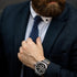 TW STEEL CEO ADESSO 45MM BLACK DIAL CHRONO WATCH CE7019 - WRIST VIEW