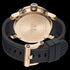 TW STEEL GRANDEUR TECH 48MM ROSE GOLD BLACK DIAL CHRONO SILICON WATCH TS5 - BACK VIEW