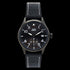 JAG MEN'S JOSH ALL BLACK LEATHER WATCH