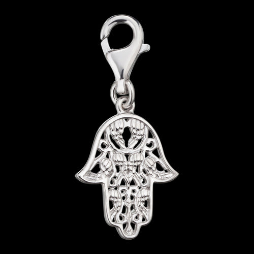 HAND OF FATIMA SILVER BRACELET CHARM | ENGELSRUFER AUSTRALIA