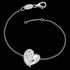 ENGELSRUFER SILVER HEARTWING CZ BRACELET