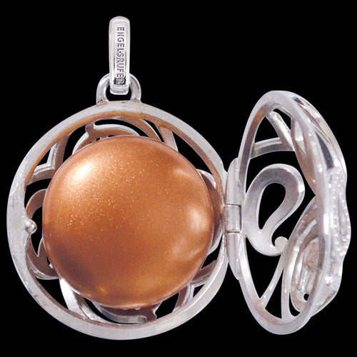 ENGELSRUFER SILVER SOUNDBALL BALANCE PENDANT - OPEN VIEW