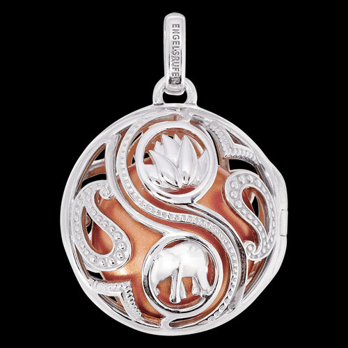 ELEPHANT & LOTUS LEAF OPENING PENDANT | ENGELSRUFER AUSTRALIA