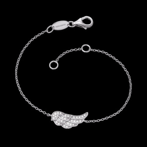 ANGEL WING SILVER CZ BRACELET | ENGELSRUFER AUSTRALIA