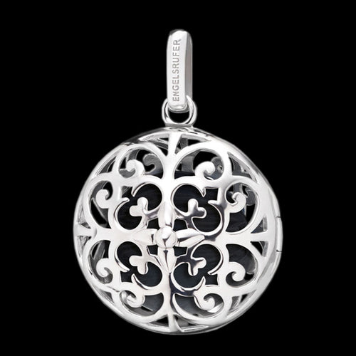 ENGELSRUFER SILVER EARTH LUNA SOUNDBALL PENDANT