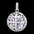 ENGELSRUFER SILVER CHAKRA CROWN SOUNDBALL PENDANT