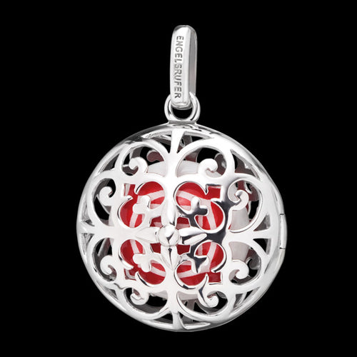 ENGELSRUFER SILVER CHAKRA ROOT SOUNDBALL PENDANT