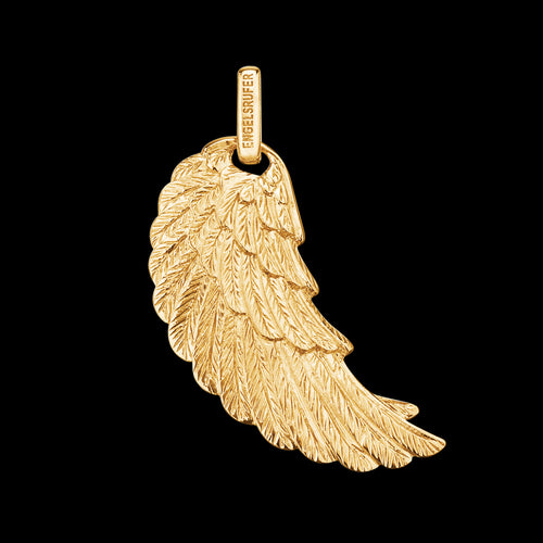 ENGELSRUFER GOLD MEDIUM WING PENDANT