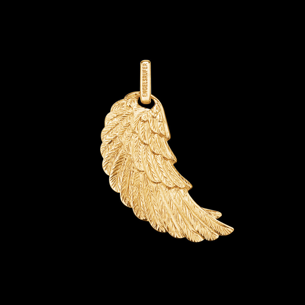 ENGELSRUFER GOLD SMALL WING PENDANT