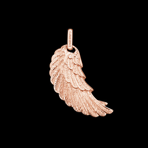 ENGELSRUFER ROSE GOLD SMALL WING PENDANT